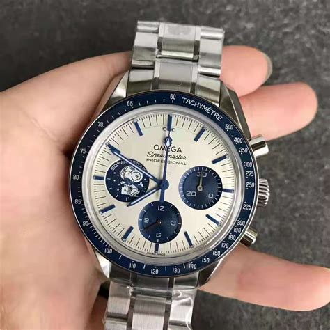 omega speedmaster vs replica|omega speedmaster clone.